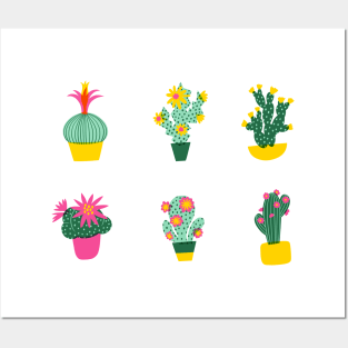 Cactuses Posters and Art